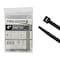 Kable Kontrol Cable Tie, 4 in L, 1 in Max Bundle Dia., Black, Nylon 6/6, 18 lb Strength, 100 PK CT242 - alternate 1
